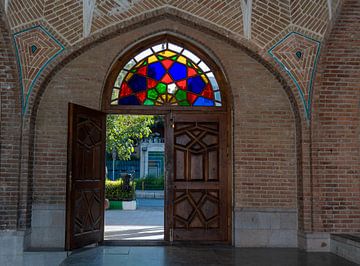 Iran: Blauwe moskee (Tabriz) van Maarten Verhees