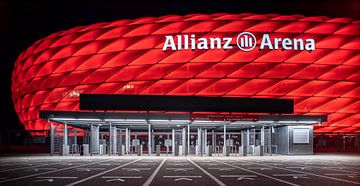 Voetbalstadion in München (Beieren) van Achim Thomae Photography