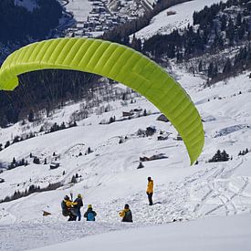 Parapente dans les Alpes de Tux sur Babetts Bildergalerie