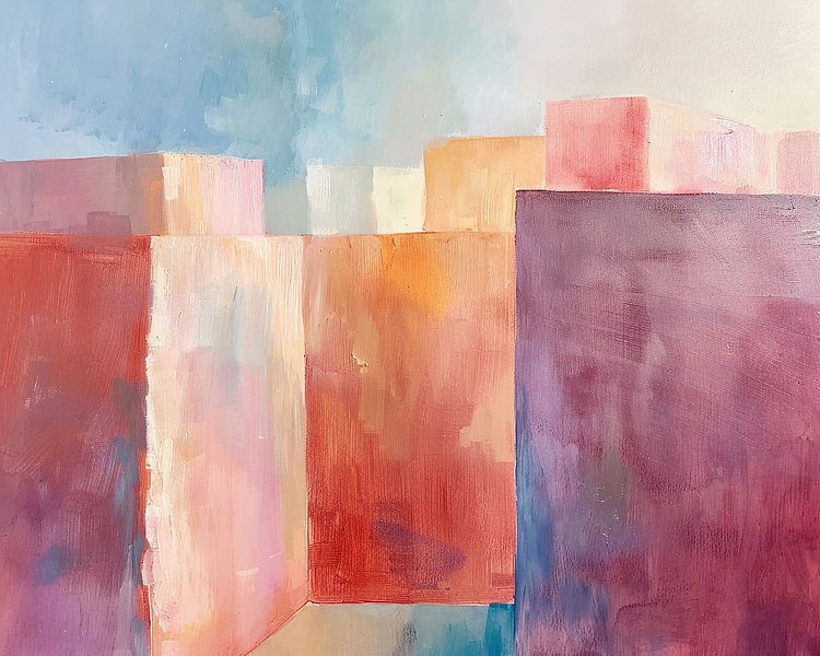 Abstract modern van Abstract Schilderij