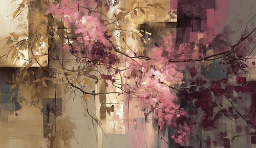 Bloesem Schilderij | Slaapkamer Stilte