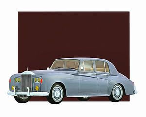 Voiture classique –  Oldtimer Rolls Royce Silver cloud III 1963 sur Jan Keteleer