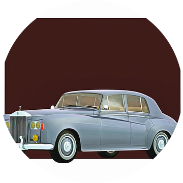 Klassieke auto – Oldtimer Rolls Royce Silver cloud III 1963
