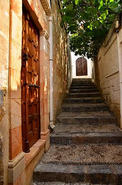 Rhodes stairs - Pic 2.2 by Ingo Laue