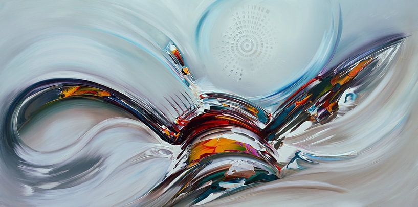 Abstract by Gena Theheartofart