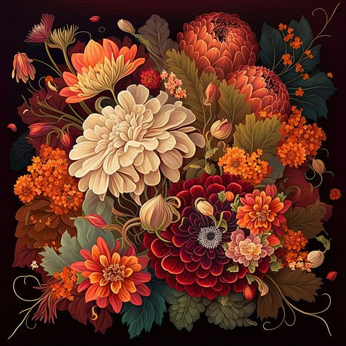 Abundance of flowers