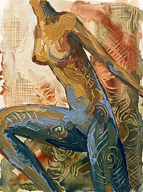 Dancing Tribal Figure