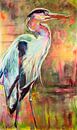 Dutch heron by Liesbeth Serlie thumbnail