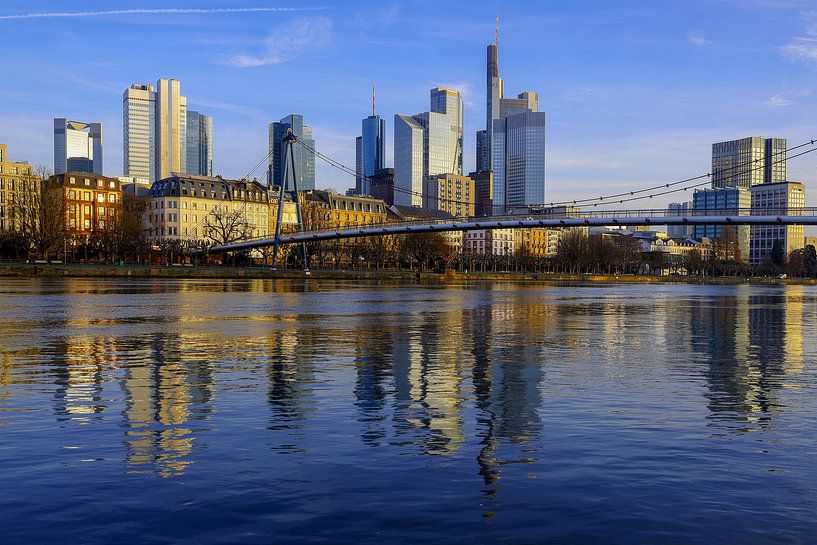 Skyline Frankfurt van Patrick Lohmüller