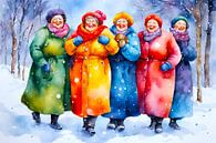 gezellige dames in de winter van De gezellige Dames thumbnail