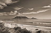 Tafelberg vom Bloubergstrand bei Kapstadt, Südafrika von Frans Lemmens Miniaturansicht