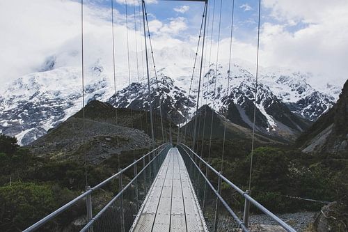 Hooker Valley Mount Cook National Park, Nieuw-Zeeland