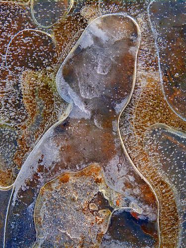 Cold as ice... (Vrouwvorm in ijs)