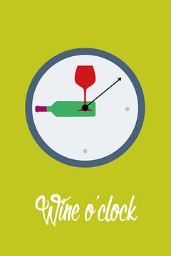 Wine O'clock van Harry Hadders