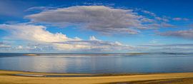 View on the Wadden island Vlieland from the North point of Texel by Sjoerd van der Wal Photography