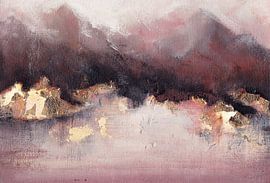 Gold Mountain by MK Abstrakt