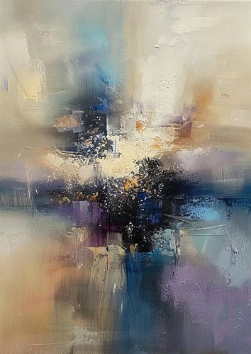 Abstract Painting | Colorburst Echoes