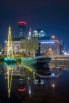 Leeuwarden by night by Alex De Haan