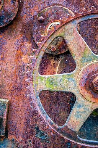 Industriële fotografie van een bootuitrusting