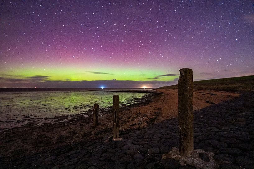 Nordlicht über Friesland von lars Bosch