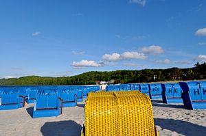 Strandkörbe in Binz, Rügen