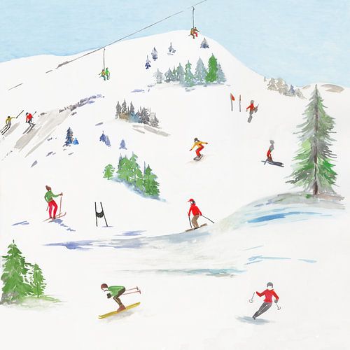 Blue Mountain I, Aimee Wilson by PI Creative Art