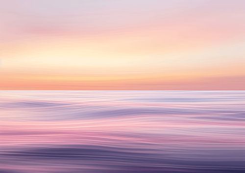 Aquarel streling bij schemering