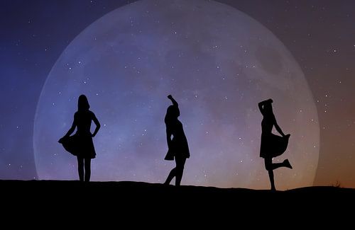 Dansen in het maanlicht