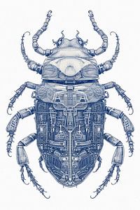Bauplan des Roboterkäfers