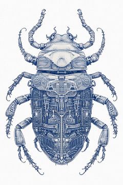 Plan du scarabée robot sur But First Framing