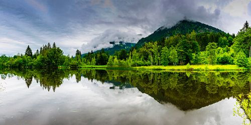 onweerswolken in de Allgäu
