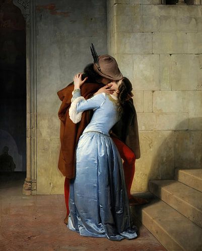 De kus, Francesco Hayez