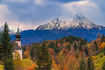 L'église de pèlerinage Maria Gern près de Berchtesgaden