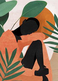 Forme de fille tropicale sur ThingDesign