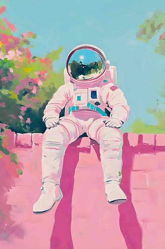 Portrait d'astronaute