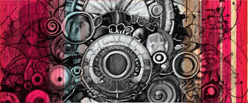 MECHNOVA – Abstrakte Wandkunst mit Industriemotiven