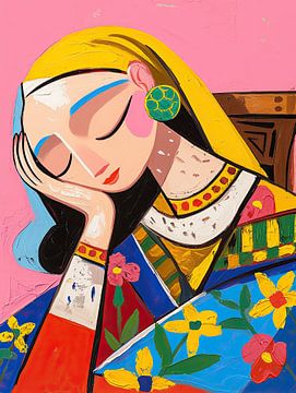 Vrouw Bloem | Vrouw Oorbellen van OMG Art