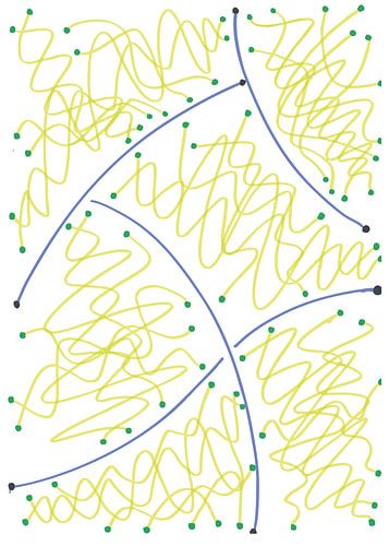 Green spaghetti