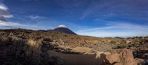 El Teide auf Teneriffa, Spanien. Panoramafoto