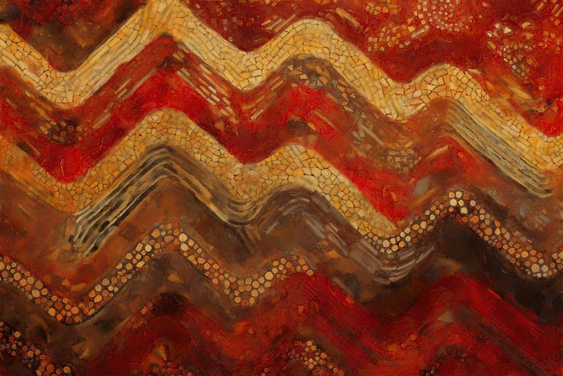 Flaming Chevron by Whale & Sons