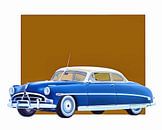 Klassieke auto – Oldtimer Hudson Hornet Coupe 1953 van Jan Keteleer (JanKé): Een reis voorbij het canvas thumbnail