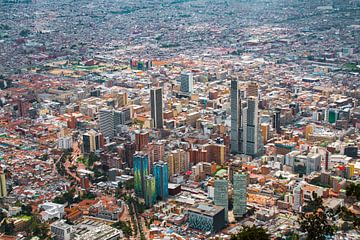 Skyline von Bogotá von NZME Photography