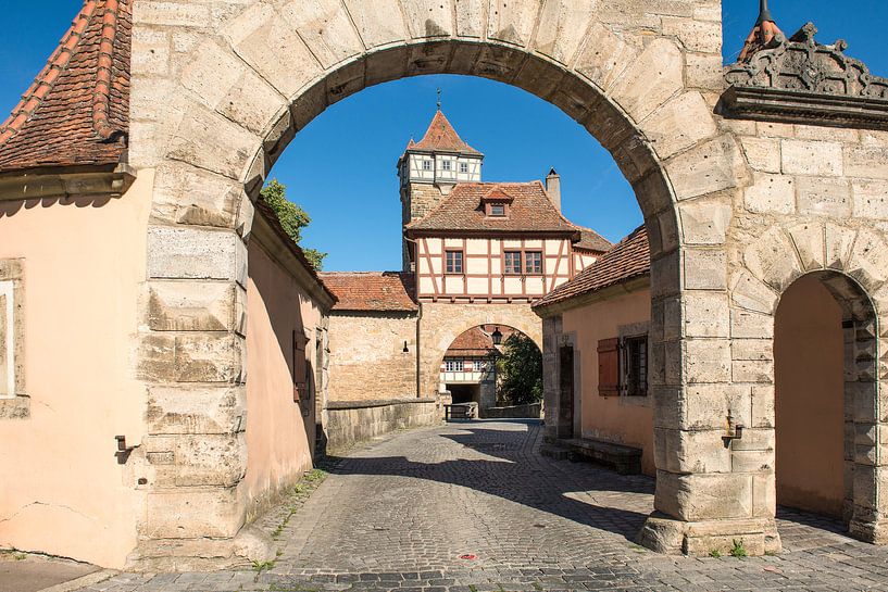 Tor zu Rothenburg ob der Tauber von Elles Rijsdijk