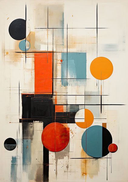 Abstrakte Kunst Bild Kunstdruck Gemälde von Niklas Maximilian