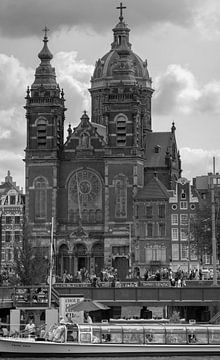 Sint Nicolaas basiliek Amsterdam van Peter Bartelings