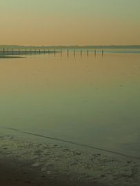 Zonsopkomst op de Maasvlakte, stilte voor de storm van Bas de Man