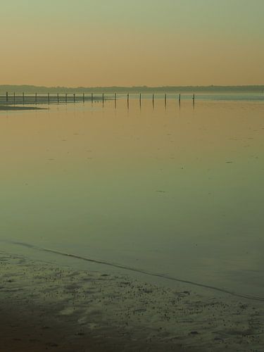 Sunrise over the Maasvlakte, the calm before the storm