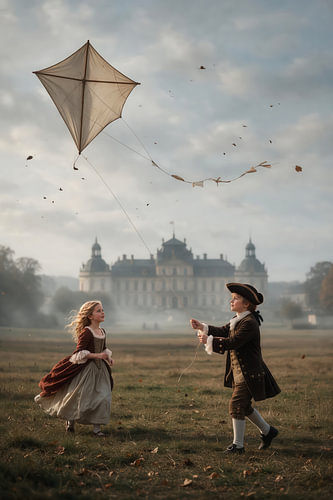 Kite-flying at the Castle – Old Masters