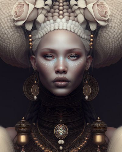 Portret "Queen of the earth"