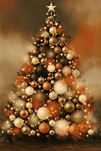 Magischer Weihnachtsbaumglanz
